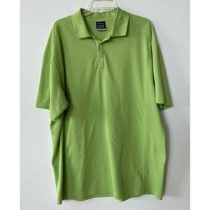Nike Golf Mens Polo Shirt Dri-Fit Size XXL 2XL Lime Green